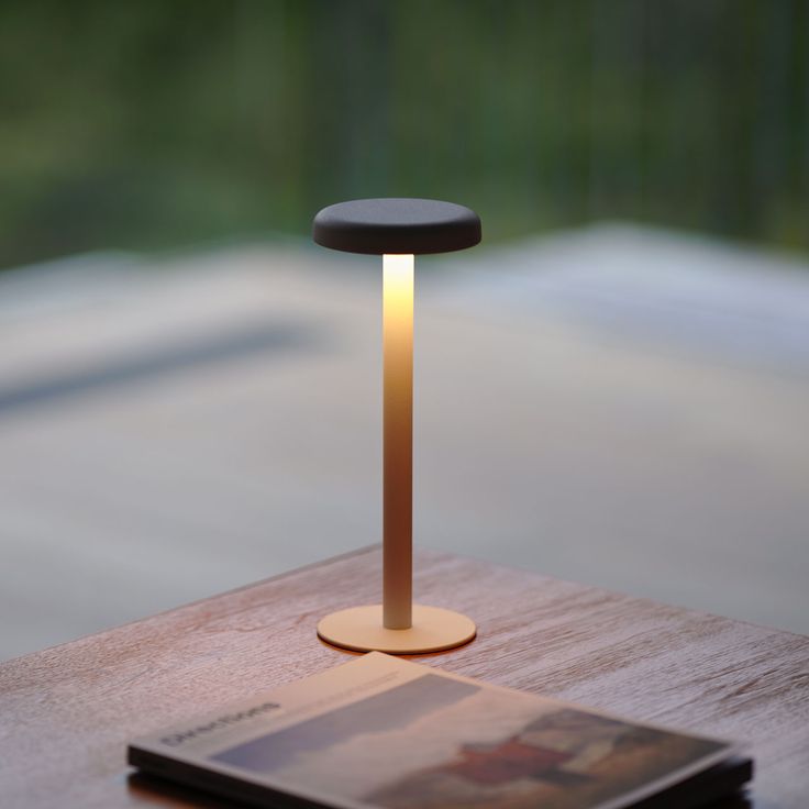 Nova Table Lamp modern sculptural LED table lamp with artistic form by La Caza Cali