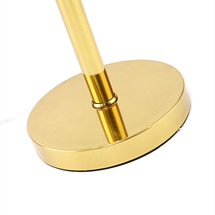 Golden Branch Floor Lamp weighted base detail showing gold metal finish