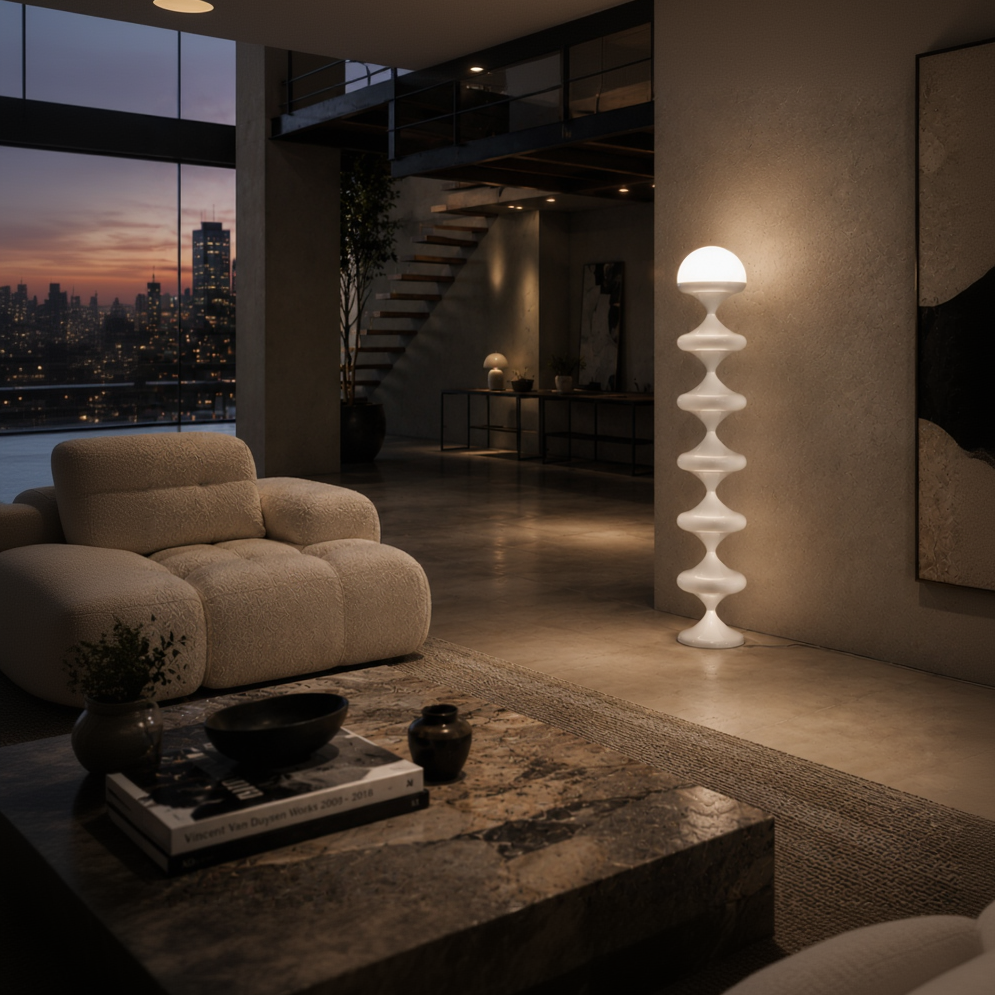 Pagoda Floor Lamp