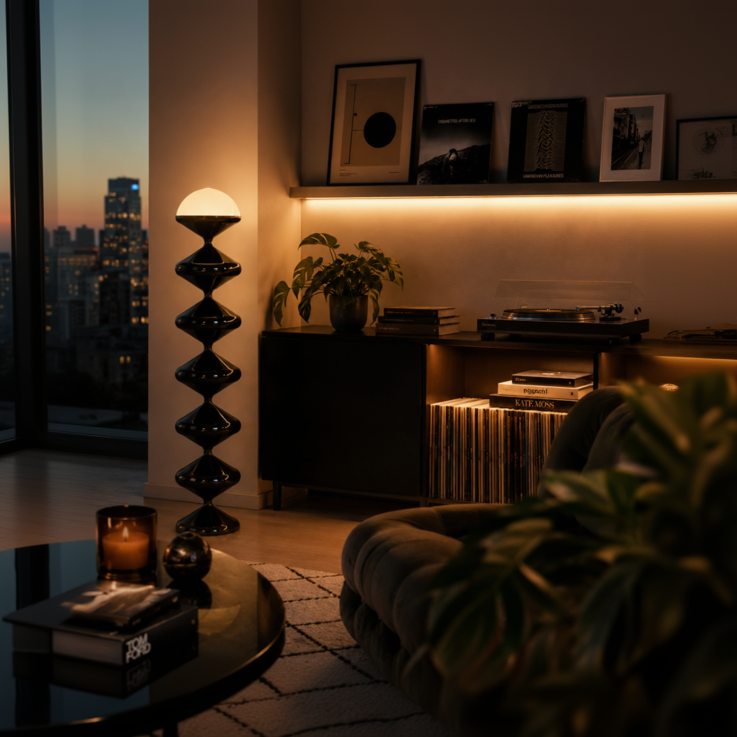 Pagoda Floor Lamp