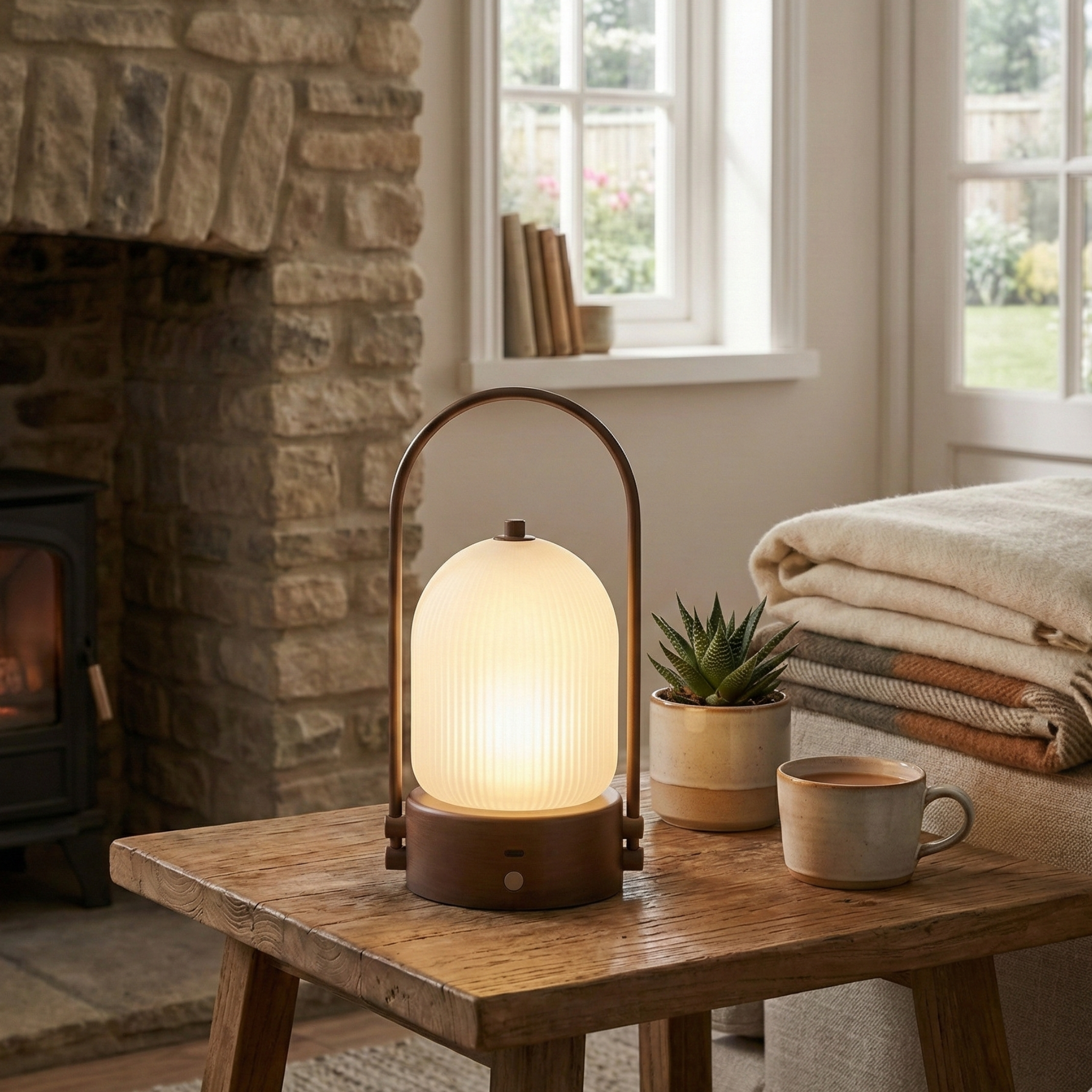 Kana Lamp all three color variants side by side on neutral background