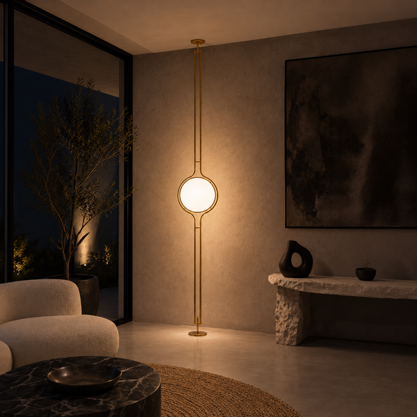 Pluto Floor To Ceiling Lamp