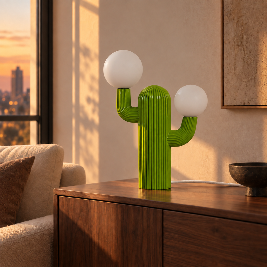 Prickly Table Lamp — light off